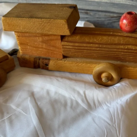 Wooden Train Set for Kids - Picture 12 of 13